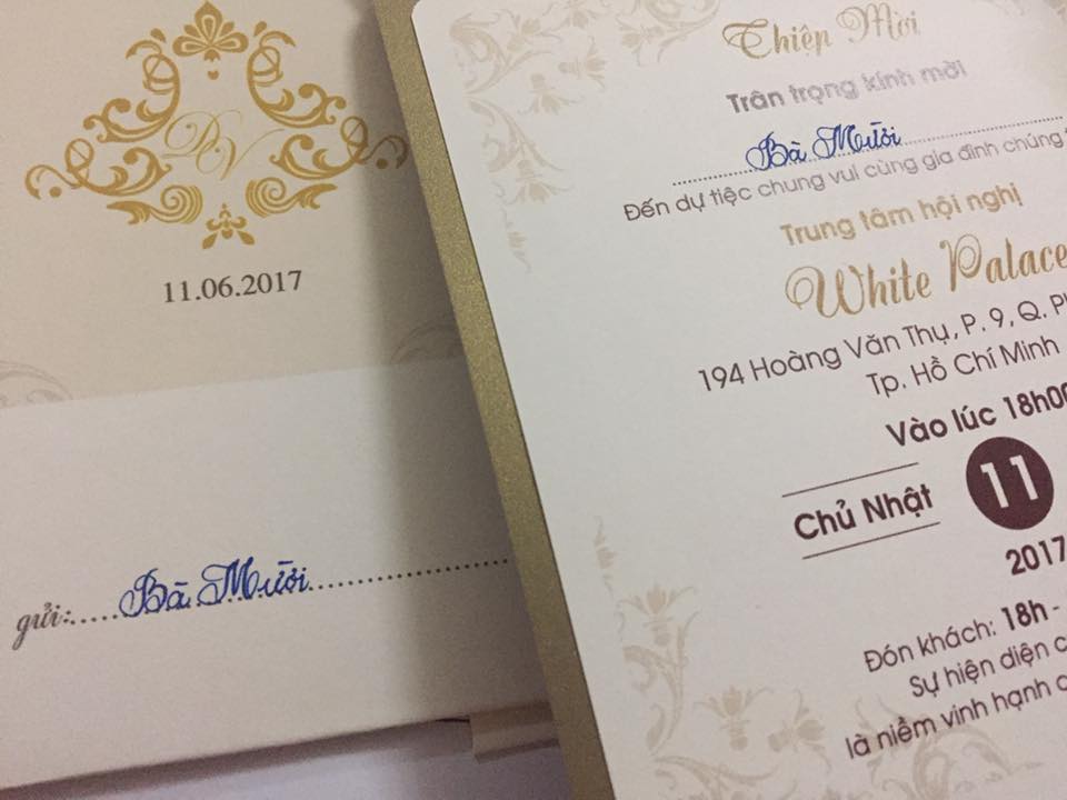 Dịch vụ viết chữ thuê, viết thư tay thuê, viết thiệp cưới, thiệp mời, viết chữ thư pháp thuê