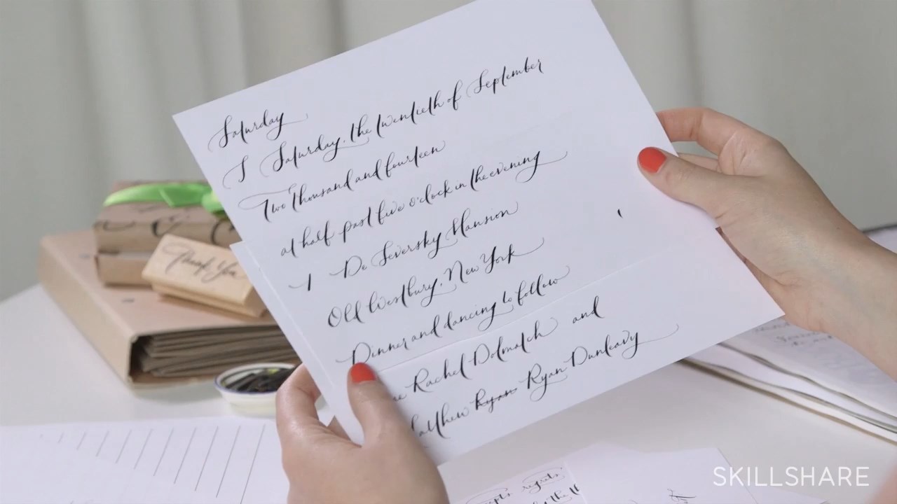 Dịch vụ viết chữ thuê, viết thư tay thuê, viết thiệp cưới, thiệp mời, viết chữ thư pháp thuê